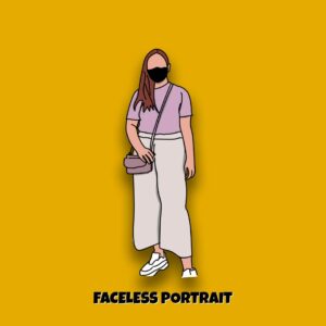 cacadoodles faceless portrait